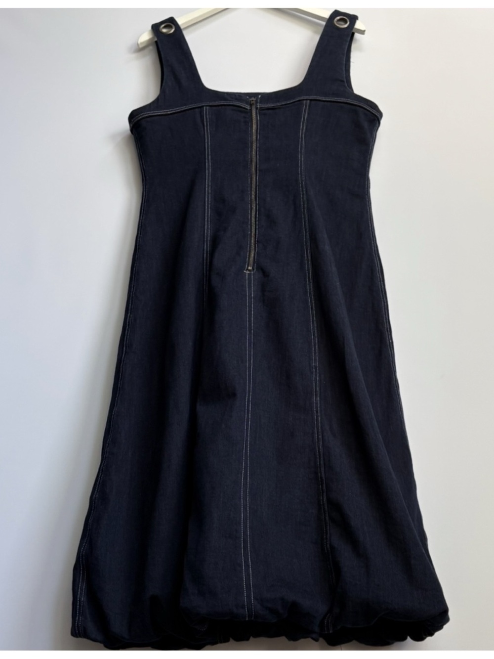 NWT Anthropologie Pilcro Square-Neck Denim A-Line Midi Dress - Picture 11 of 12